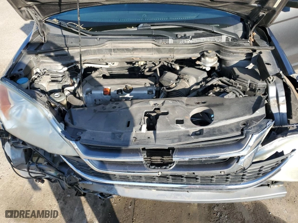 2011 Honda CR-V EX with VIN 3CZRE4H55BG704817, listed as a Copart auction lot 53430375 with 0 mi miles and Salvage Title. Bid and sale history available at carsss.com. Image 12.