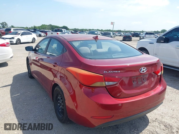 2016 Hyundai Elantra SE z VIN 5NPDH4AE6GH728494, wystawiony jako IAAI lot #42444583 z przebiegiem 100 824 mil mil oraz . Historia ofert i sprzedaży dostępna na DreamBid. Obrazek 3.