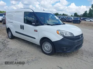 2018 Ram ProMaster City Cargo Tradesman with VIN ZFBERFAB7J6L49589, listed as a IAAI auction lot 42603233 with 171,421 mi miles and . Bid and sale history available at DreamBid. Image 1.