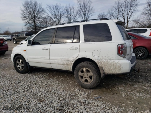 2007 Honda Pilot EX-L with VIN 5FNYF28647B014338, listed as a Copart auction lot 47654135 with 226,888 mi miles and Salvage Title. Bid and sale history available at carsss.com. Image 2.
