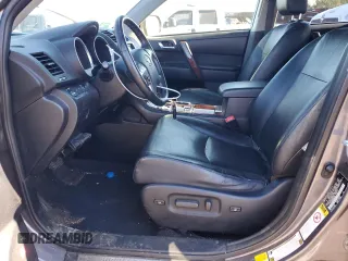 2012 Toyota Highlander Hybrid Limited with VIN JTEDC3EH8C2008943, listed as a Copart auction lot 81620464 with 105,499 mi miles and Salvage Title. Bid and sale history available at carsss.com. Image 7.