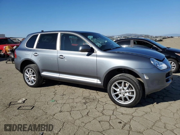 2005 Porsche Cayenne S with VIN WP1AB29P95LA62169, listed as a Copart auction lot 42992215 with 291,368 mi miles and Salvage Title. Bid and sale history available at carsss.com. Image 4.