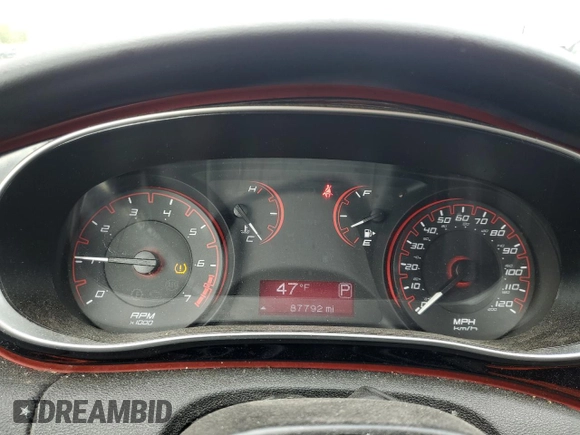 2016 Dodge Dart SXT z VIN 1C3CDFBB6GD531617, wystawiony jako Copart lot #56176925 z przebiegiem 87 792 mil mil oraz Tytuł czysty. Historia ofert i sprzedaży dostępna na DreamBid. Obrazek 9.