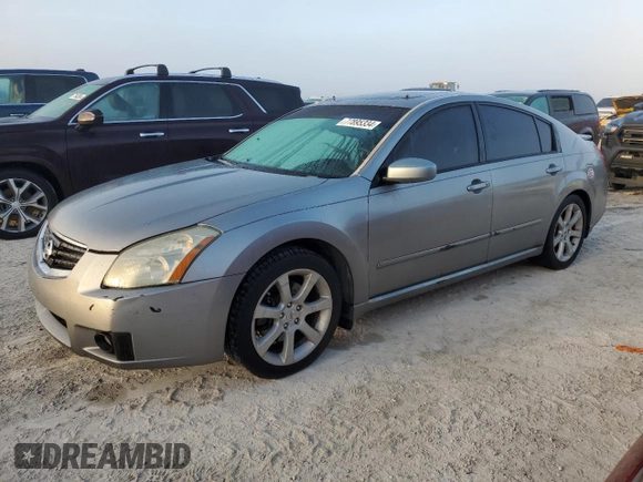 2008 Nissan Maxima 3.5 SE with VIN 1N4BA41E48C834943, listed as a Copart auction lot 77895334 with 0 mi miles and Non Repairable. Bid and sale history available at carsss.com. Image 1.