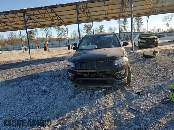 2019 Jeep Compass Altitude with VIN 3C4NJCBB9KT623707, listed as a Copart auction lot 88513665 with 127,208 mi miles and Salvage Title. Bid and sale history available at carsss.com. Image 12.