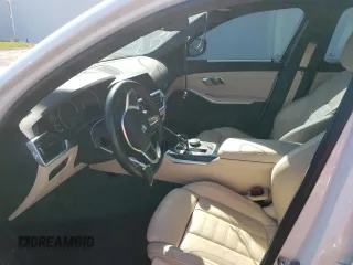 2020 BMW 3 Series 330i xDrive with VIN 3MW5R7J0XL8B18065, listed as a Copart auction lot 53439165 with 69,314 mi miles and Salvage Title. Bid and sale history available at carsss.com. Image 7.