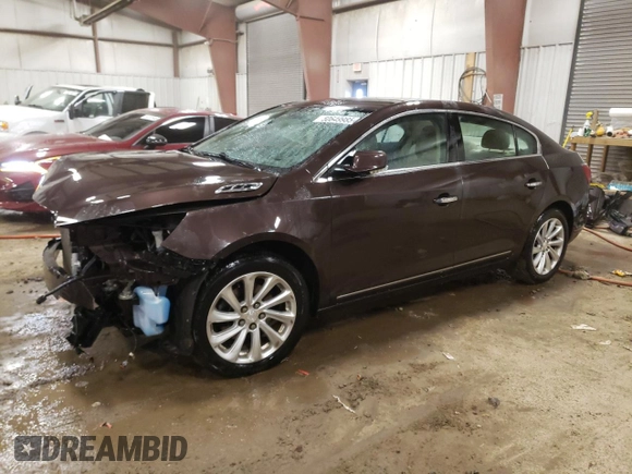 2015 Buick LaCrosse Leather with VIN 1G4GB5G31FF175042, listed as a Copart auction lot 50649985 with 0 mi miles and Clean Title. Bid and sale history available at carsss.com. Image 1.