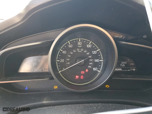 2017 Mazda Mazda3 4-Door Sport with VIN JM1BN1U74H1101474, listed as a Copart auction lot 88930435 with 138,327 mi miles and Salvage Title. Bid and sale history available at carsss.com. Image 9.