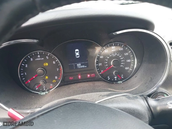 2015 Kia Forte 5-Door SX with VIN KNAFZ5A36F5359867, listed as a IAAI auction lot 41713090 with 72,048 mi miles. Bid and sale history available at carsss.com. Image 7.
