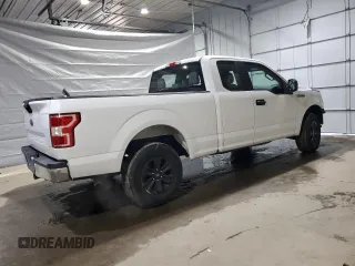2019 Ford F-150 XL with VIN 1FTFX1E59KFA03611, listed as a Copart auction lot 48646745 with 110,351 mi miles and Salvage title. Bid and sale history available at DreamBid. Image 3.