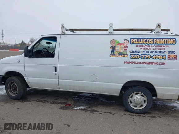 2008 Ford Econoline Cargo Commercial z VIN 1FTNE14W08DA57153, wystawiony jako IAAI lot #41596848 z przebiegiem 121 347 mil mil oraz . Historia ofert i sprzedaży dostępna na DreamBid. Obrazek 14.