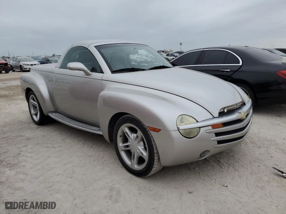 2005 Chevrolet SSR LS with VIN 1GCES14HX5B119594, listed as a Copart auction lot 76878854 with NaN miles and Salvage Title. Bid and sale history available at carsss.com. Image 4.