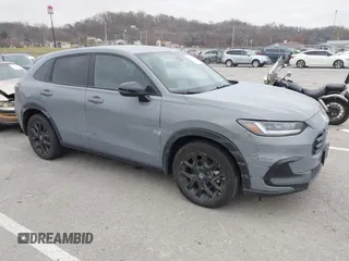 2024 Honda HR-V Sport with VIN 3CZRZ2H58RM745706, listed as a IAAI auction lot 41145216 with 13,237 mi miles and . Bid and sale history available at DreamBid. Image 1.
