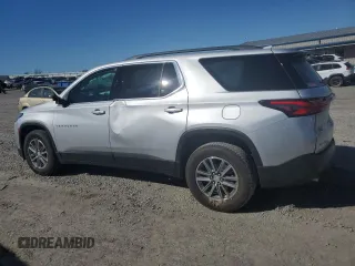 2022 Chevrolet Traverse LT Cloth with VIN 1GNERGKW1NJ166154, listed as a Copart auction lot 47476985 with 34,793 mi miles and Salvage Title. Bid and sale history available at carsss.com. Image 2.