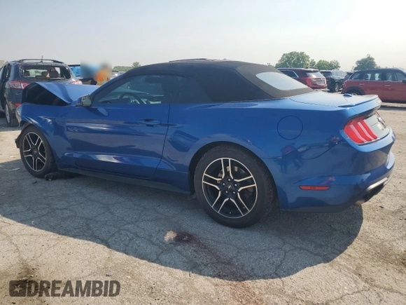 2018 Ford Mustang EcoBoost Premium z VIN 1FATP8UH5J5125142, wystawiony jako Copart lot #59035025 z przebiegiem 154 596 mil mil oraz Szkoda całkowita • Salvage title. Historia ofert i sprzedaży dostępna na DreamBid. Obrazek 2.