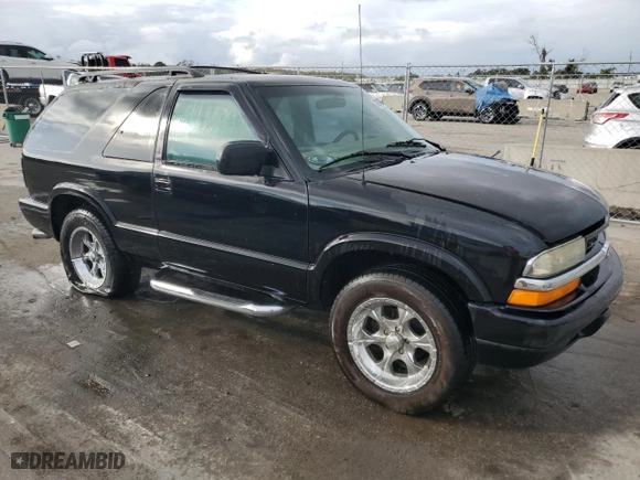 2002 Chevrolet Blazer LS with VIN 1GNCS18W52K111907, listed as a Copart auction lot 78907894 with 88,184 mi miles and Salvage Title. Bid and sale history available at carsss.com. Image 4.