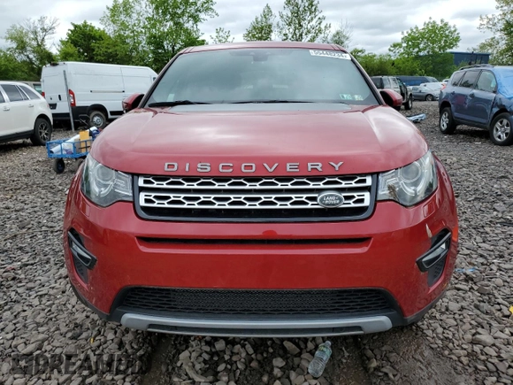 2016 Land Rover Discovery Sport HSE with VIN SALCR2BG3GH587999, listed as a Copart auction lot 76743684 with 0 mi miles and Salvage Title. Bid and sale history available at carsss.com. Image 5.