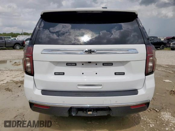 2024 Chevrolet Tahoe Commercial with VIN 1GNSCLED1RR178853, listed as a Copart auction lot 61060615 with 16,145 mi miles and Salvage title. Bid and sale history available at DreamBid. Image 7.