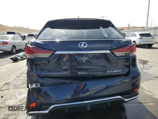 2020 Lexus RX with VIN 2T2JGMDA4LC047144, listed as a Copart auction lot 47641905 with 24,690 mi miles and Salvage Title. Bid and sale history available at carsss.com. Image 6.