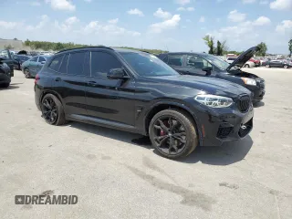 2020 BMW X3 M Competition z VIN 5YMTS0C0XLLT11156, wystawiony jako Copart lot #64490603 z przebiegiem 33 670 mil mil oraz . Historia ofert i sprzedaży dostępna na DreamBid. Obrazek 4.