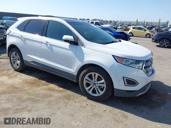 2016 Ford Edge SEL z VIN 2FMPK3J95GBB31467, wystawiony jako IAAI lot #42280106 z przebiegiem Nie podano mil oraz . Historia ofert i sprzedaży dostępna na DreamBid. Obrazek 1.