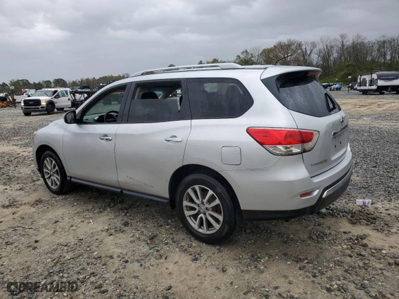 2016 Nissan Pathfinder S with VIN 5N1AR2MN2GC616346, listed as a Copart auction lot 49992455 with 151,624 mi miles and Salvage Title. Bid and sale history available at carsss.com. Image 2.