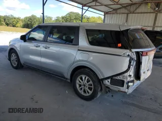2023 Kia Carnival LX with VIN KNDNB4H38P6272146, listed as a Copart auction lot 73783734 with 46,895 mi miles and Salvage Title. Bid and sale history available at carsss.com. Image 2.