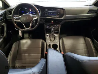 2023 Volkswagen Jetta SE with VIN 3VW7M7BU9PM026886, listed as a Copart auction lot 55356075 with 21,285 mi miles and Salvage title. Bid and sale history available at DreamBid. Image 8.