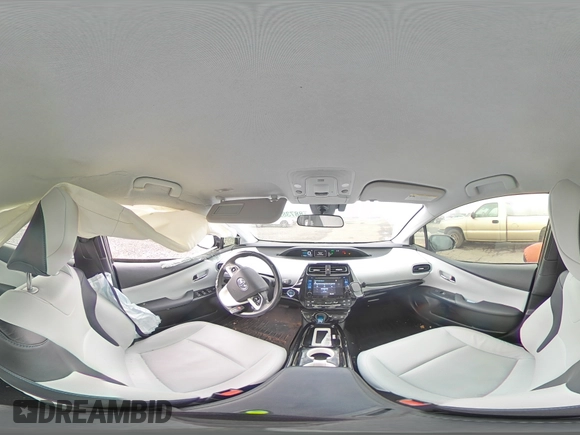 2017 Toyota Prius Two z VIN JTDKARFU3H3041401, wystawiony jako Copart lot #88738245 z przebiegiem 79 152 mil mil oraz Szkoda całkowita • Salvage title. Historia ofert i sprzedaży dostępna na DreamBid. Obrazek 12.