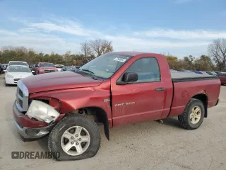 2006 Dodge 1500 SLT with VIN 1D7HU16256J107320, listed as a Copart auction lot 77988064 with 170,634 mi miles and Salvage Title. Bid and sale history available at DreamBid. Image 1.