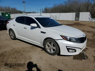 2014 Kia Optima LX z VIN KNAGM4A73E5458757, wystawiony jako Copart lot #53807505 z przebiegiem 144 782 mil mil oraz Szkoda całkowita • Salvage title. Historia ofert i sprzedaży dostępna na DreamBid. Obrazek 4.