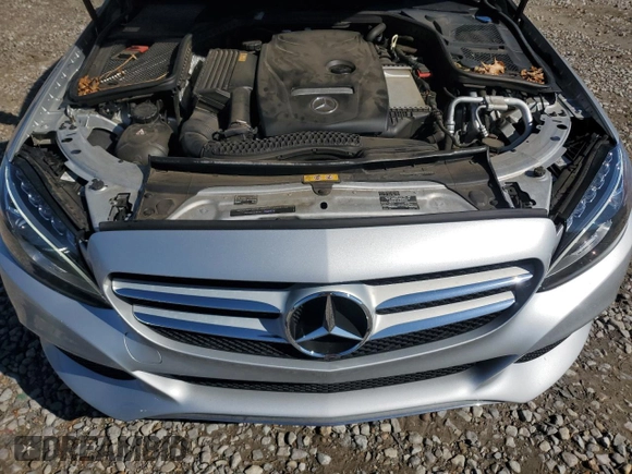 2015 Mercedes-Benz C-Class C 300 Luxury with VIN 55SWF4KB2FU001898, listed as a Copart auction lot 45596695 with 53,411 mi miles and Salvage Title. Bid and sale history available at carsss.com. Image 11.