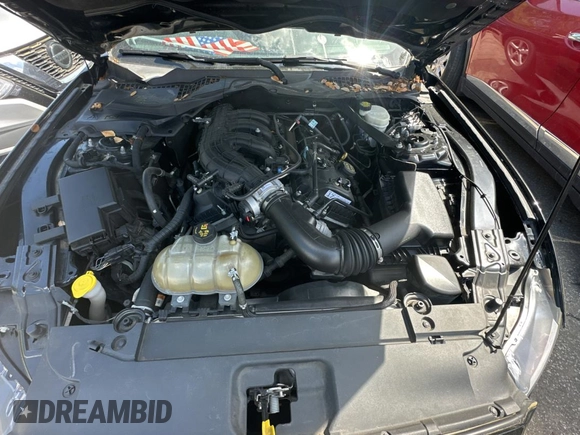 2017 Ford Mustang V6 with VIN 1FATP8EM9H5270027, listed as a Copart auction lot 47421964 with 54,822 mi miles and . Bid and sale history available at carsss.com. Image 7.