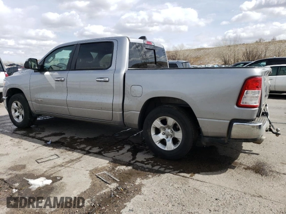 2019 Ram 1500 Big Horn/Lone Star with VIN 1C6SRFFT3KN540734, listed as a Copart auction lot 49531545 with 81,230 mi miles and Salvage Title. Bid and sale history available at carsss.com. Image 2.