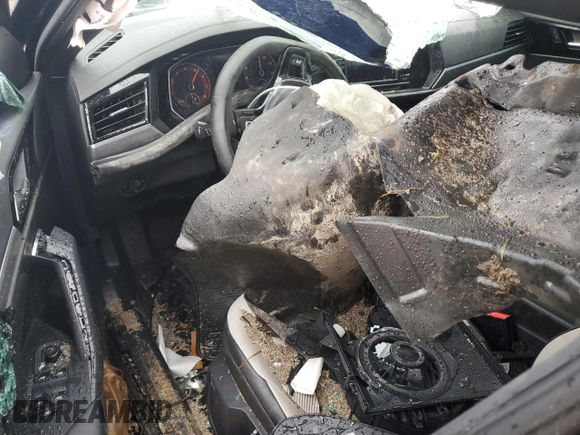 2019 Volkswagen Jetta S with VIN 3VWC57BU6KM267132, listed as a Copart auction lot 55361395 with Not provided miles and Salvage title. Bid and sale history available at DreamBid. Image 8.