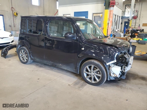 2010 Nissan Cube 1.8 S with VIN JN8AZ2KR7AT162486, listed as a Copart auction lot 46633255 with 168,415 mi miles and Non Repairable. Bid and sale history available at carsss.com. Image 4.