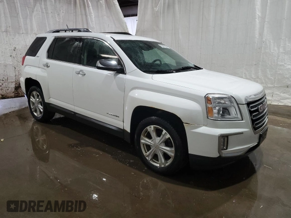 2017 GMC Terrain SLT z VIN 2GKFLUE31H6261964, wystawiony jako Copart lot #50338045 z przebiegiem 169 435 mil mil oraz Czysty tytuł • Clean title. Historia ofert i sprzedaży dostępna na DreamBid. Obrazek 4.