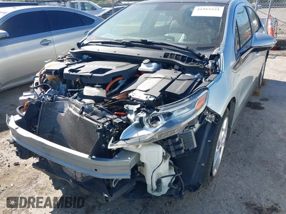 2012 Chevrolet Volt with VIN 1G1RF6E43CU121650, listed as a IAAI auction lot 41915221 with Not Provided miles and . Bid and sale history available at carsss.com. Image 16.