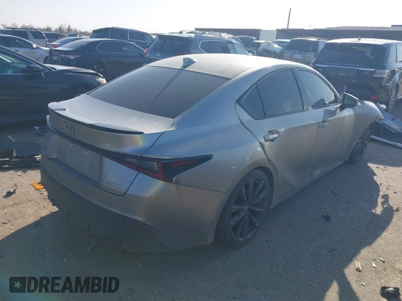 2021 Lexus IS 350 F Sport z VIN JTHGZ1B29M5042957, wystawiony jako IAAI lot #41711749 z przebiegiem 81 219 mil mil oraz . Historia ofert i sprzedaży dostępna na DreamBid. Obrazek 4.
