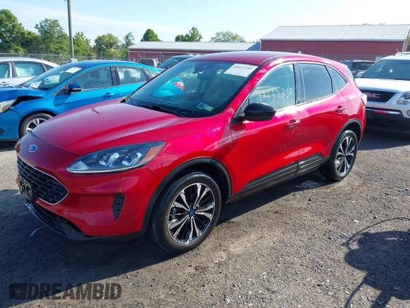 2022 Ford Escape SE with VIN 1FMCU9G62NUA30600, listed as a IAAI auction lot 42657259 with 72,533 mi miles and . Bid and sale history available at DreamBid. Image 2.
