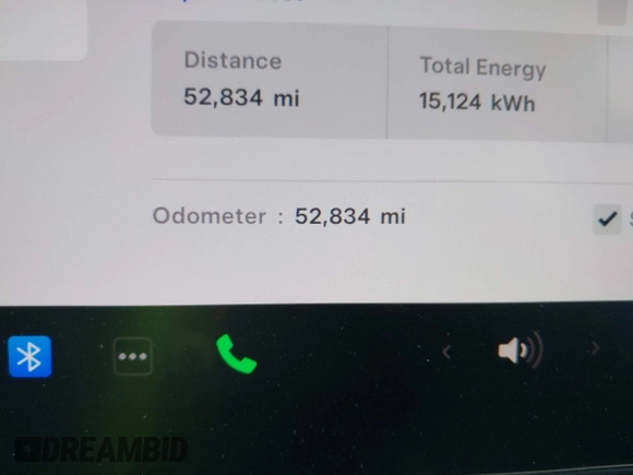 2022 Tesla Model Y Long Range z VIN 7SAYGDEE7NF385207, wystawiony jako IAAI lot #42054449 z przebiegiem 52 834 mil mil oraz . Historia ofert i sprzedaży dostępna na DreamBid. Obrazek 15.