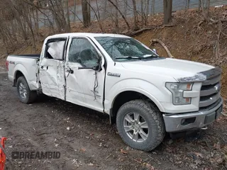 2015 Ford F-150 XLT w/HD Payload Pkg with VIN 1FTFW1EG5FFC28313, listed as a IAAI auction lot 41739787 with 183,192 mi miles. Bid and sale history available at carsss.com. Image 1.