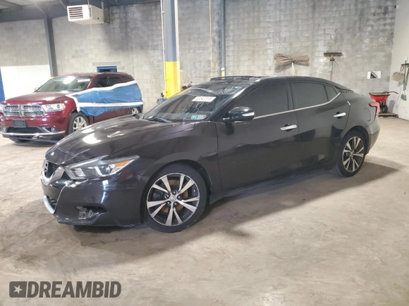 2016 Nissan Maxima SL with VIN 1N4AA6AP1GC388743, listed as a Copart auction lot 63842315 with 131,587 mi miles and Salvage title. Bid and sale history available at DreamBid. Image 1.