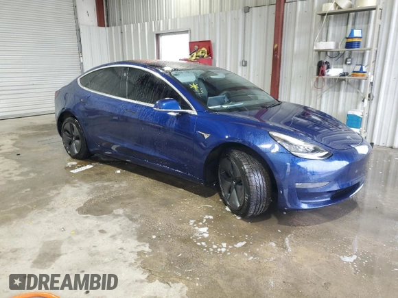 2018 Tesla Model 3 Long Range Battery with VIN 5YJ3E1EBXJF120356, listed as a Copart auction lot 87658175 with 34,119 mi miles and Salvage Title. Bid and sale history available at DreamBid. Image 4.