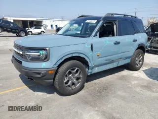 2021 Ford Bronco Sport Badlands z VIN 3FMCR9D90MRB07891, wystawiony jako Copart lot #60435275 z przebiegiem 39 135 mil mil oraz Szkoda całkowita • Salvage title. Historia ofert i sprzedaży dostępna na DreamBid. Obrazek 1.
