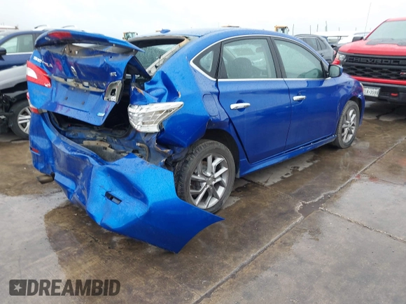 2013 Nissan Sentra S with VIN 3N1AB7AP2DL719233, listed as a IAAI auction lot 41891238 with 143,441 mi miles and . Bid and sale history available at DreamBid. Image 4.
