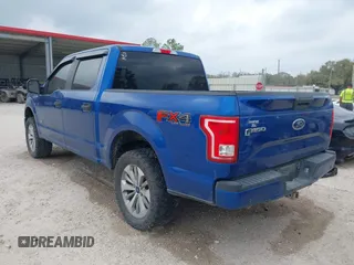 2017 Ford F-150 XL with VIN 1FTEW1EG4HFB49004, listed as a IAAI auction lot 41804250 with Not provided miles and . Bid and sale history available at DreamBid. Image 3.