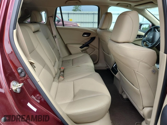 2017 Acura RDX Advance with VIN 5J8TB3H78HL002925, listed as a Copart auction lot 59777585 with 104,685 mi miles and Salvage title. Bid and sale history available at DreamBid. Image 10.