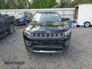 2020 Jeep Compass Limited with VIN 3C4NJCCB3LT152654, listed as a Copart auction lot 49408425 with 108,001 mi miles and Salvage Title. Bid and sale history available at DreamBid. Image 5.