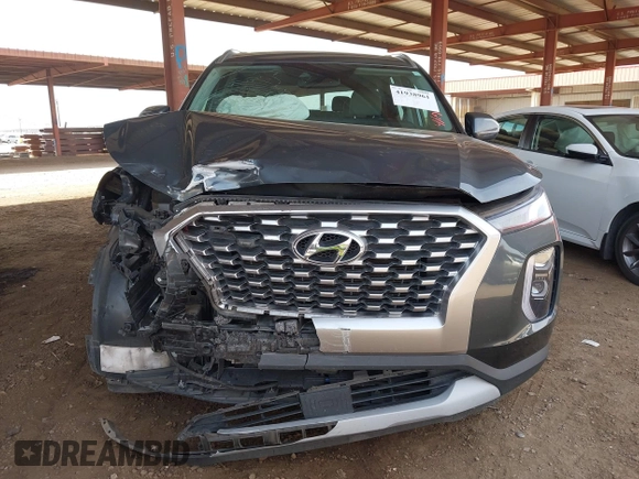 2022 Hyundai Palisade SEL with VIN KM8R24HE6NU358742, listed as a IAAI auction lot 41938961 with 46,359 mi miles and . Bid and sale history available at DreamBid. Image 6.